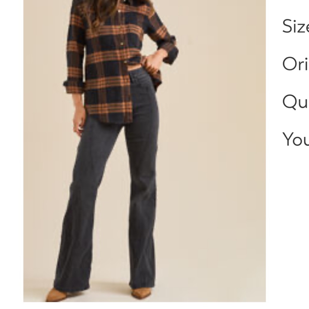 Altar’d State High Rise Flare Jeans